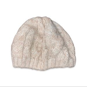 Beige beanie